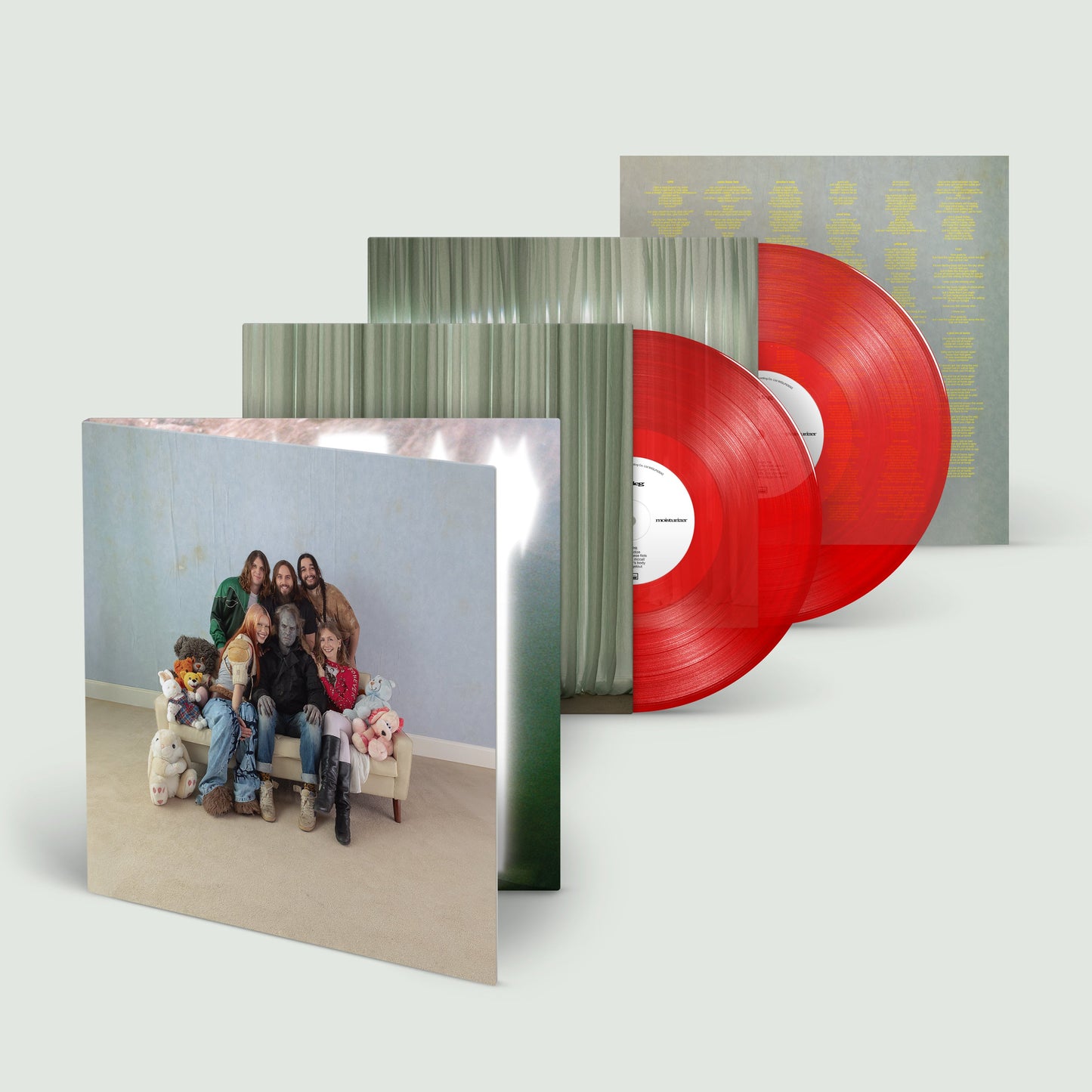 Wet Leg 'moisturizer (deluxe)' vinyl record with a photo cover.